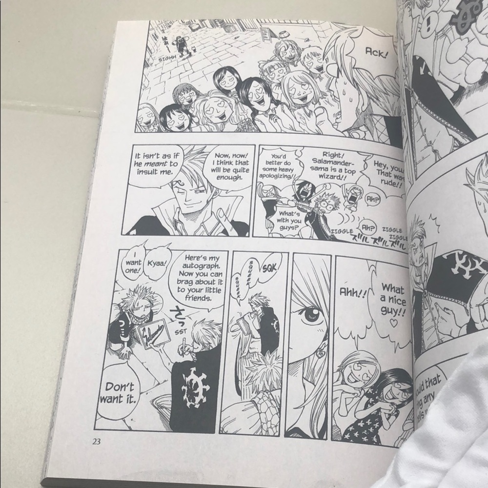Book -Fairy Tail #1 Hiro Mashona Creator of Rave Master NWOT - Picture 9 of 17